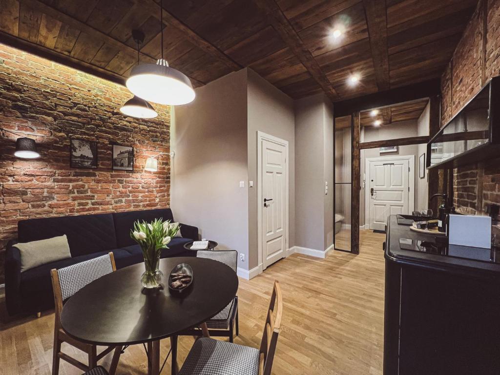 Kuchyňa alebo kuchynka v ubytovaní Apartament Harmonia . Odpoczynek na Starówce
