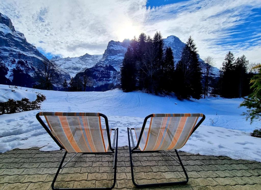 MOM Alpine Boutique Apartments, Grindelwald gletscher, Eiger View