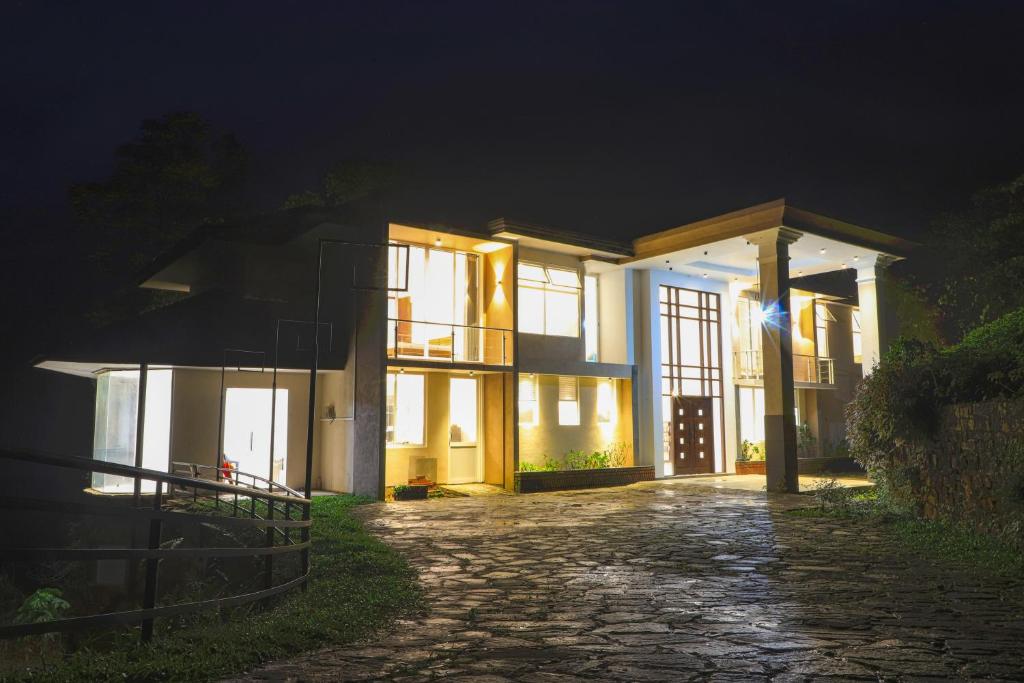 Budova, kde se vila nachází