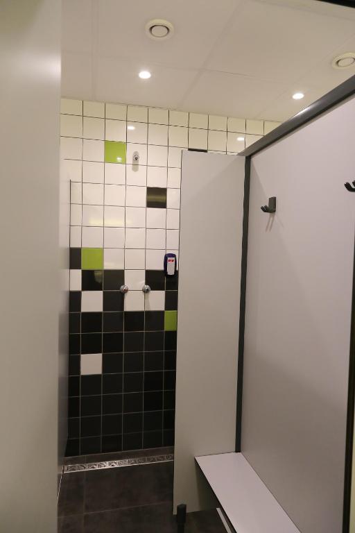 Koupelna v ubytování Camping Houtum