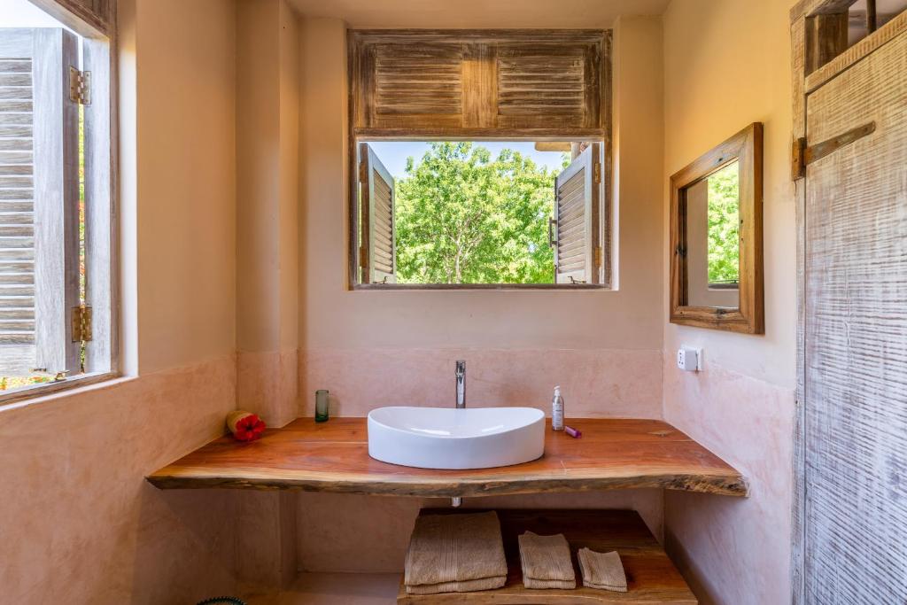 Vannituba majutusasutuses Tombo House