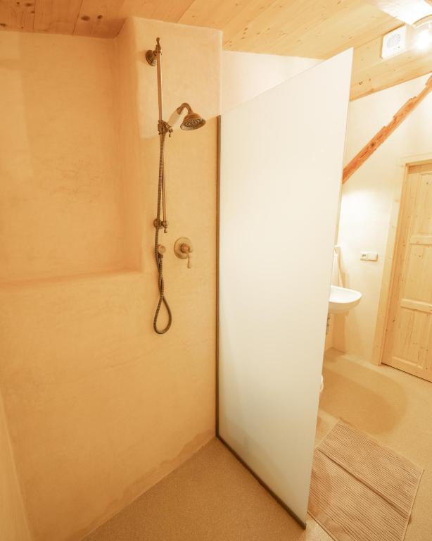 Koupelna v ubytování Apartment Ve Mlýně