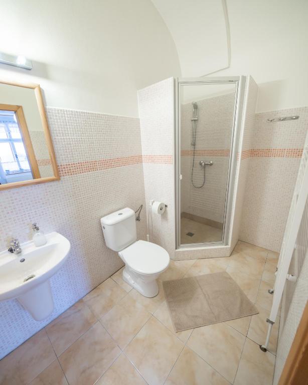 Koupelna v ubytování Apartment Ve Mlýně