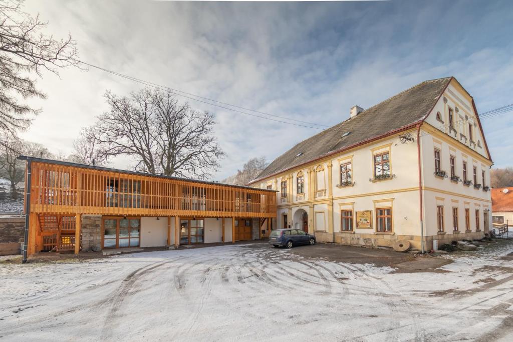 Budova, kde se apartmán nachází