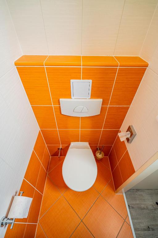 Kúpeľňa v ubytovaní WELLNESS HOTEL FRYMBURK APARTMAN 502C
