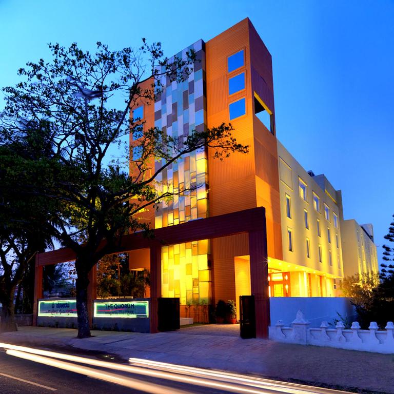 Budova, kde se hotel nachází