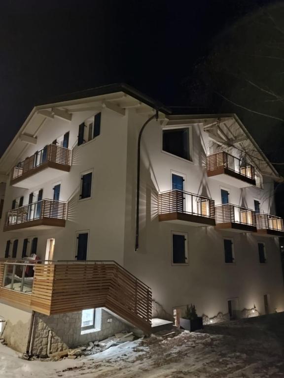 Budova, kde se apartmán nachází
