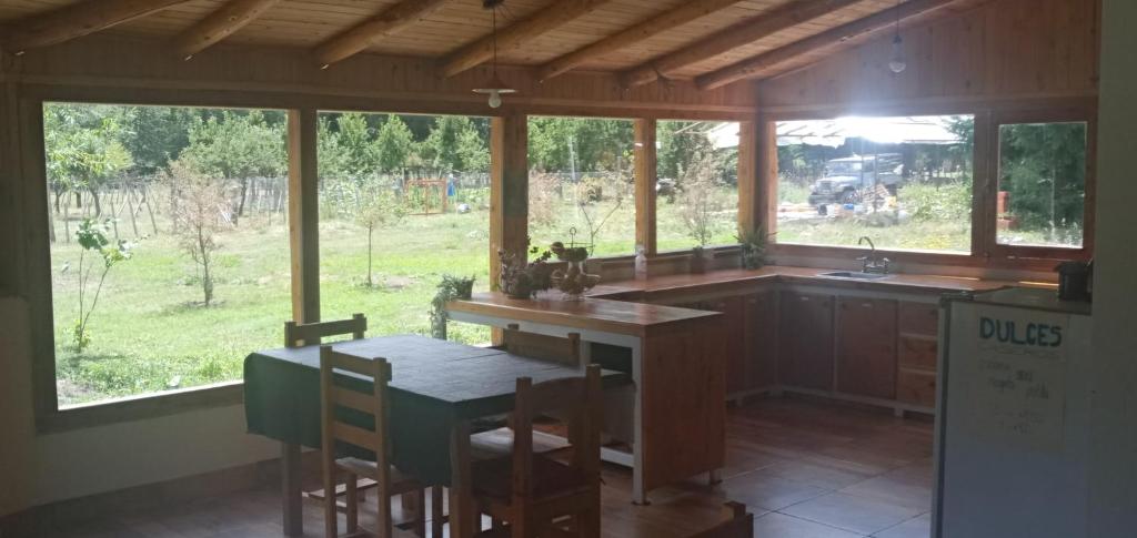 Cucina o angolo cottura di Hostel Chacra La Templanza