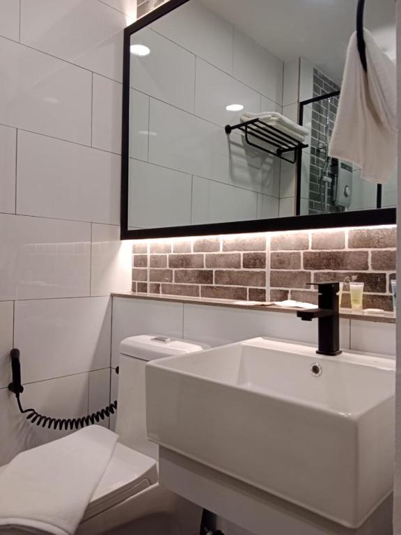 Koupelna v ubytování Zone Hotel Ipoh