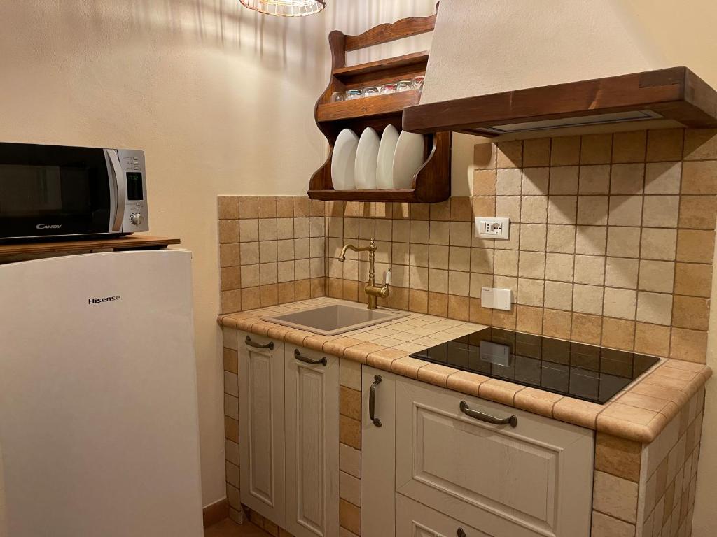 Kuchyňa alebo kuchynka v ubytovaní Porta del Chianti Tuscany Apartment