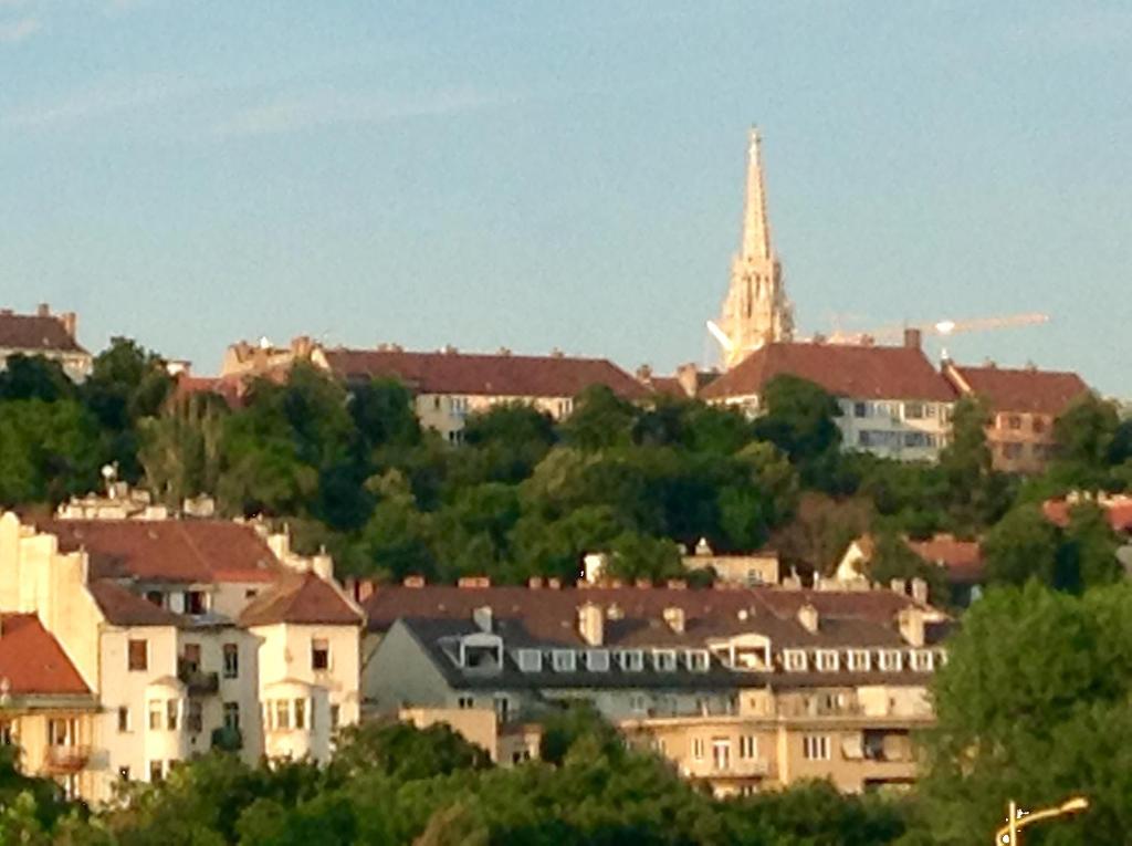 Výhľad na mesto Budapešť alebo výhľad na mesto priamo z apartmánu