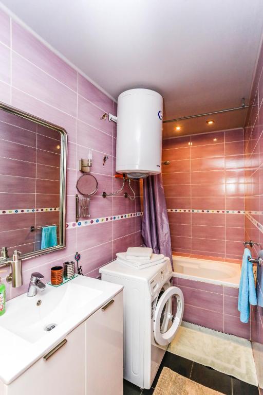 Koupelna v ubytování Villa Aurora