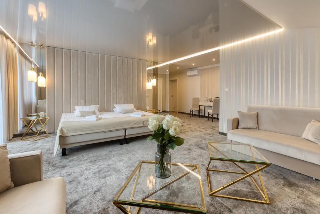 Posezení v ubytování Hotel & Spa Biały Dom