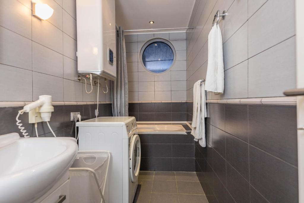 Koupelna v ubytování Villa Aurora