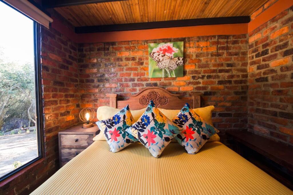 Postelja oz. postelje v sobi nastanitve Paradise Glamping