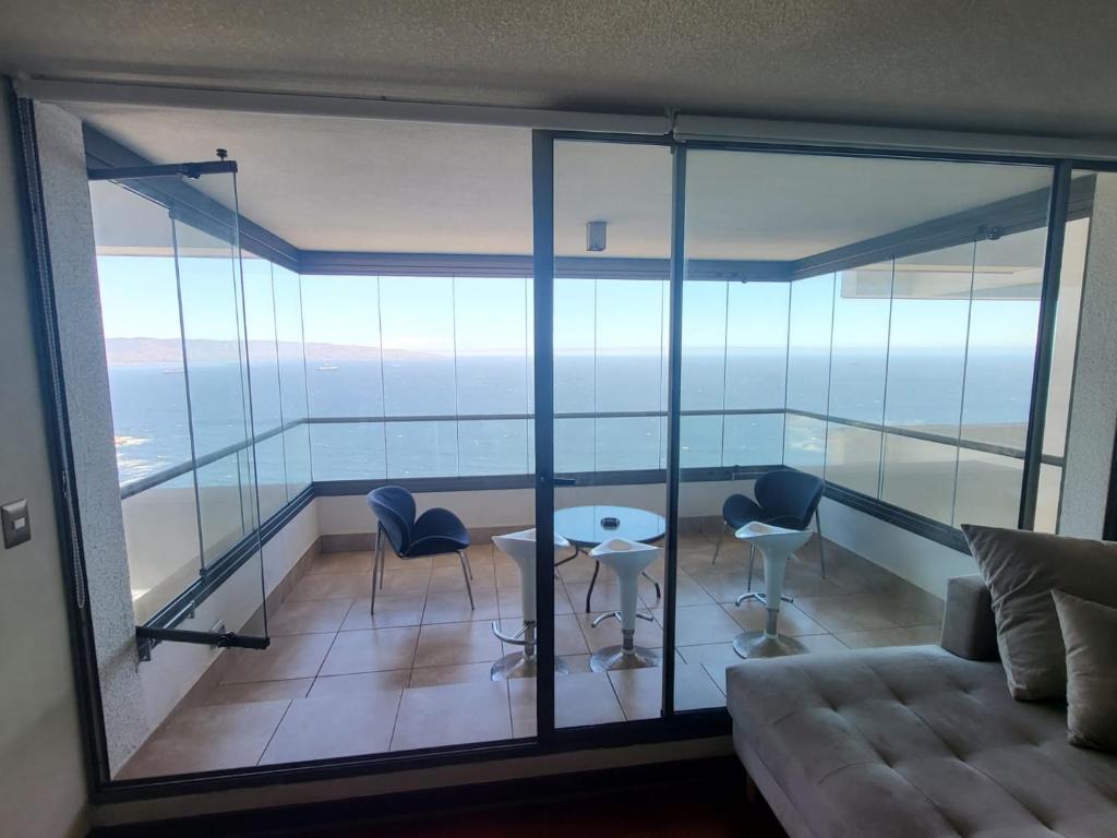 Zona d'estar a Miramar Reñaca 2 Dormitorios