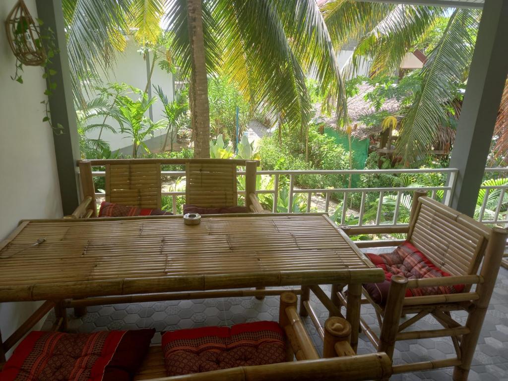 Balkón nebo terasa v ubytování sweet home phangan