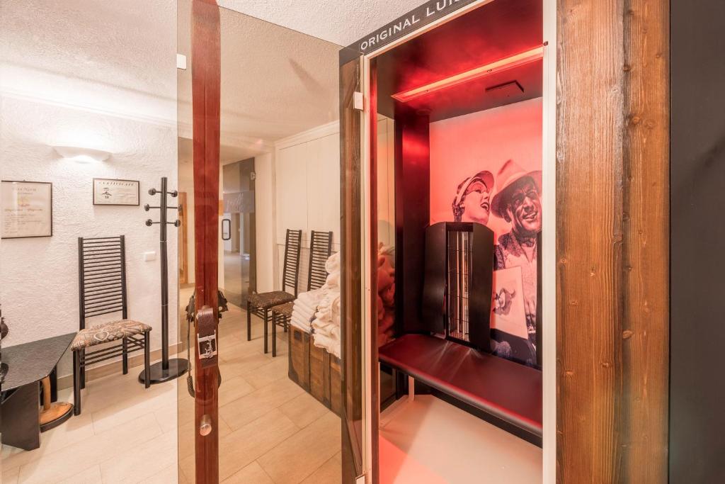 Posedenie v ubytovaní Ferienwohnung Innerwalten 200