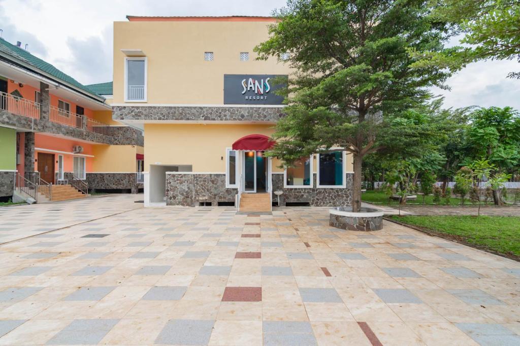Budova, kde se hotel nachází