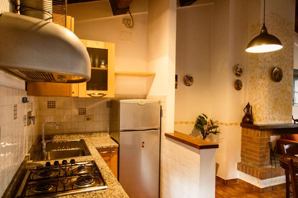A kitchen or kitchenette at Poggio Verde
