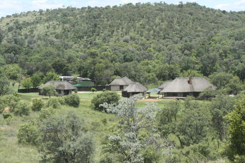 Příroda nedaleko luxury tent