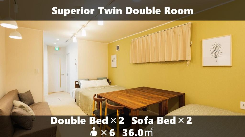 Vieuno Stay Hakata 2 - Chambre Double Ou Lits Jumeaux Supérieure