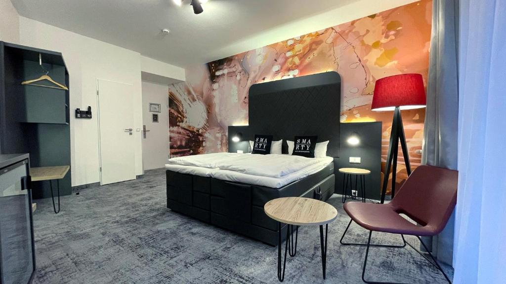 SMARTY Cologne Dom Hotel - Boardinghouse - KONTAKTLOSER SELF CHECK-IN - Resim 23