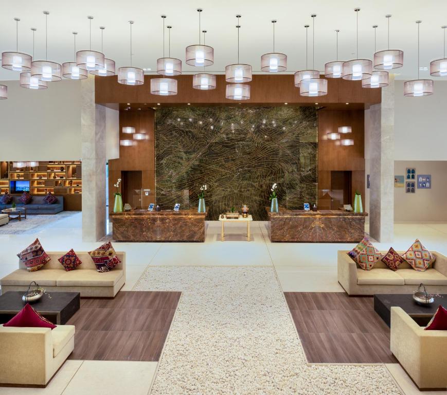 Posezení v ubytování dusitD2 Naseem Resort, Jabal Akhdar, Oman
