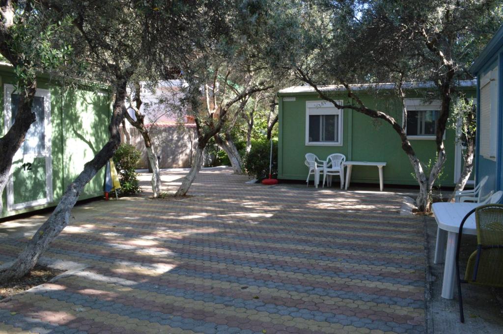 Zahrada ubytování Camping Chania