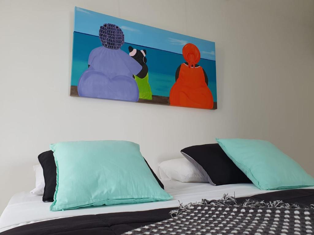 Voodi või voodid majutusasutuse B1 APARTMENT with Balcony at JAN THIEL Curacao toas