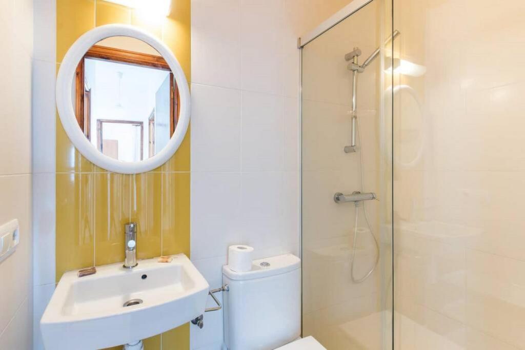 Kúpeľňa v ubytovaní Apartamento Sa Mesquida 11