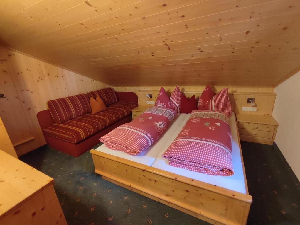 Postel nebo postele na pokoji v ubytování Veitenhof