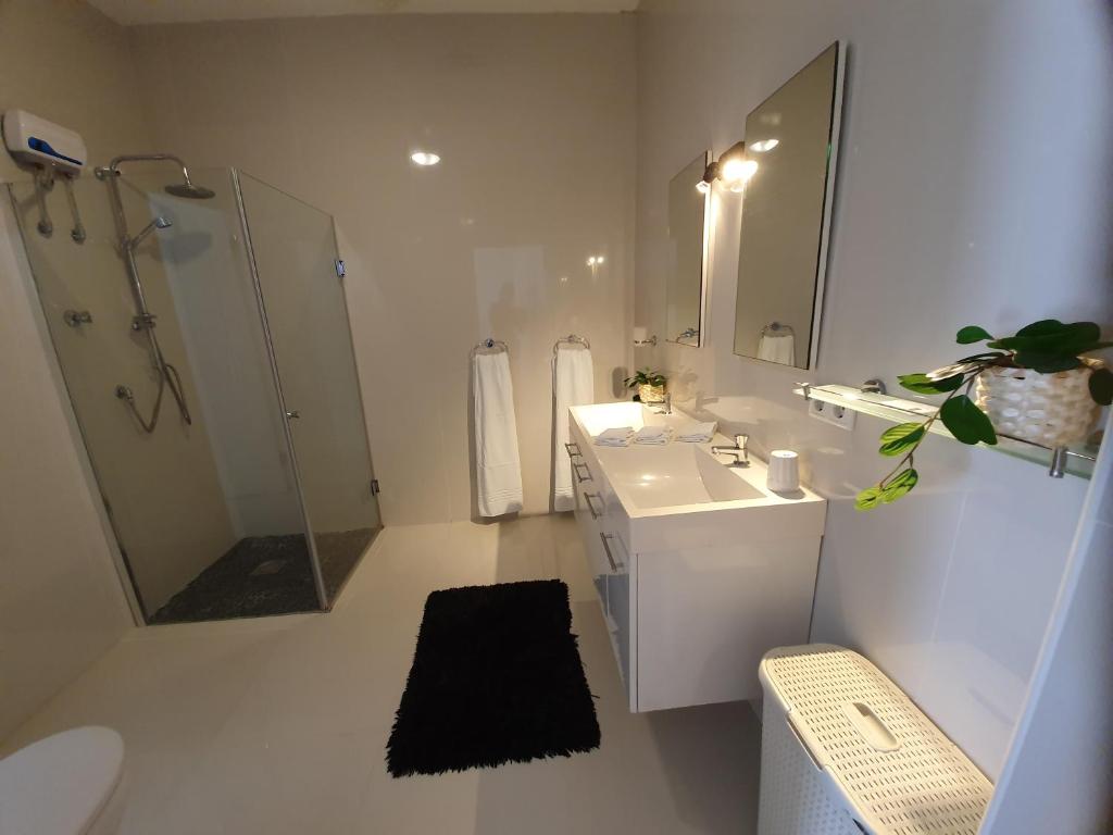 Koupelna v ubytování C APARTMENT at JAN THIEL Curacao