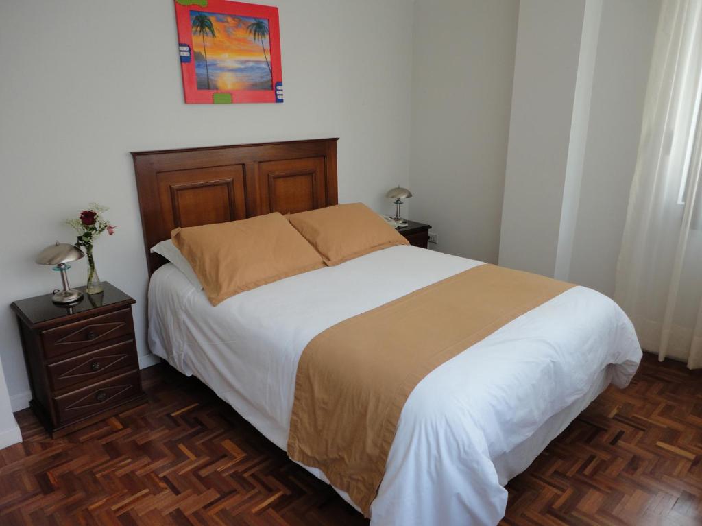 Postel nebo postele na pokoji v ubytování Hotel Rincón Escandinavo