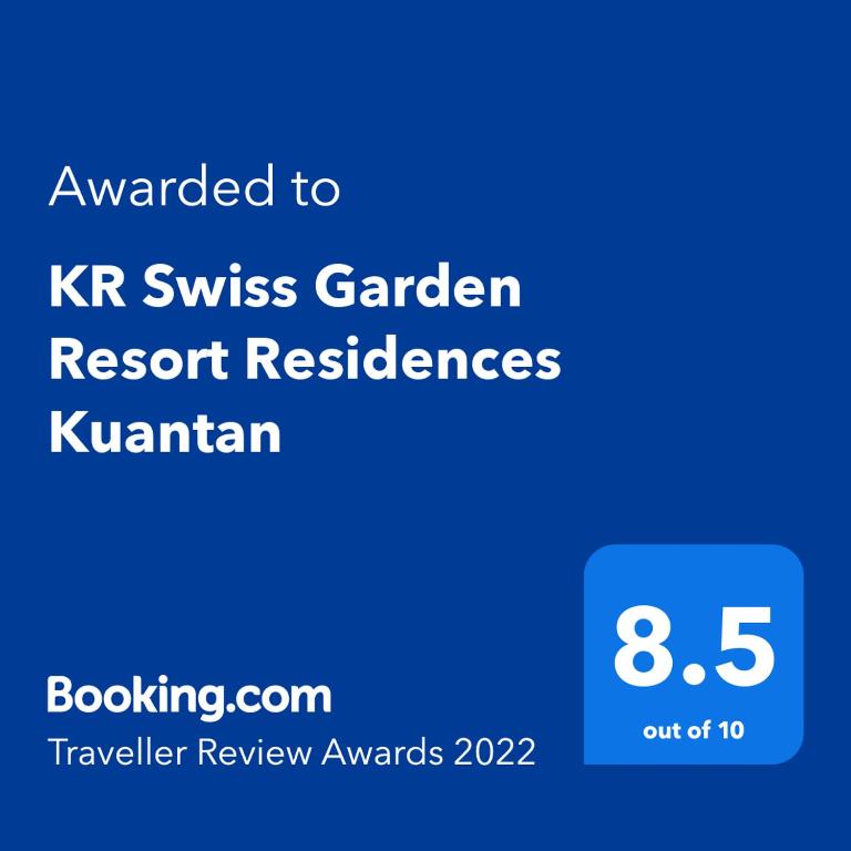 KR Swiss Garden Resort Residences Kuantan - Apartamento De Dois Quartos