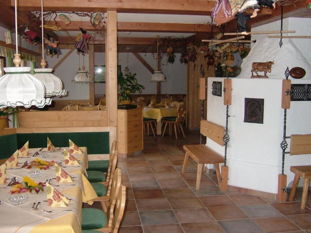 Restaurace v ubytování Alpenhof Reuterwanne