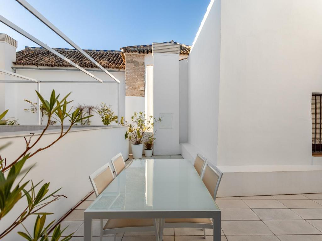 Balkón alebo terasa v ubytovaní Numa Seville Jondo