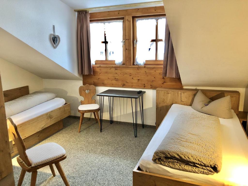 Postel nebo postele na pokoji v ubytování Pension Vendel