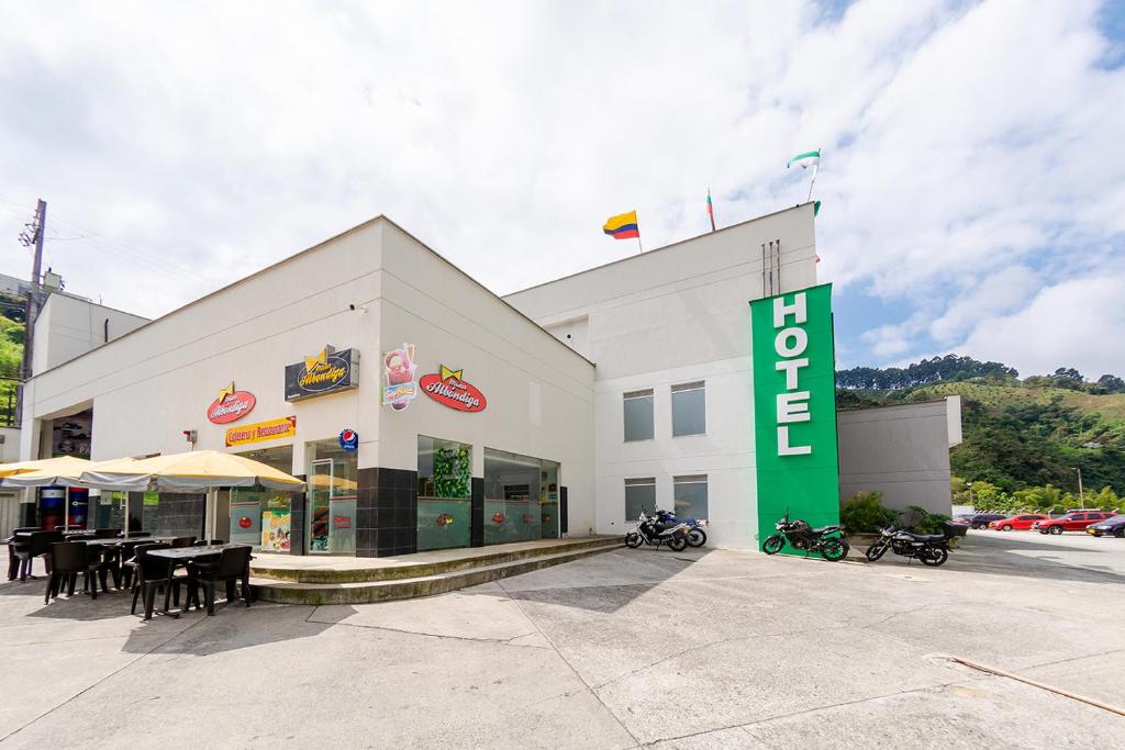Budova, kde se hotel nachází
