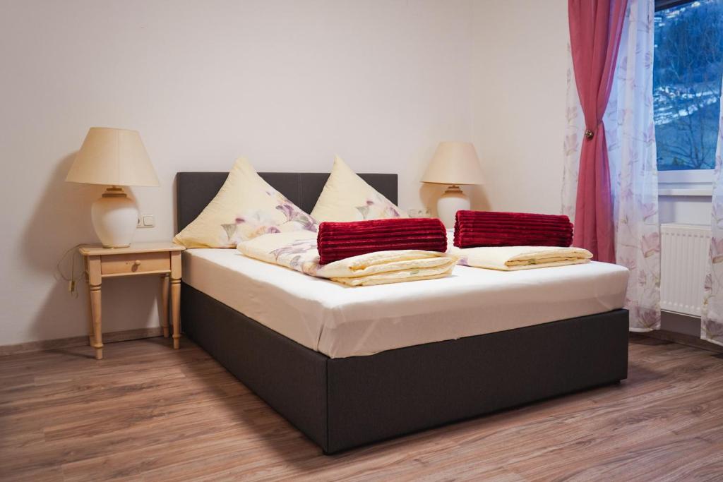 A bed or beds in a room at Casa Cristina
