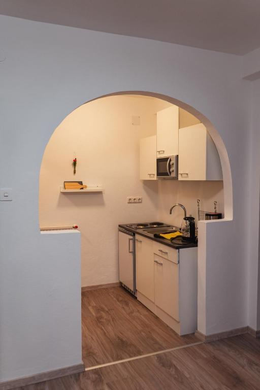 A kitchen or kitchenette at Casa Cristina