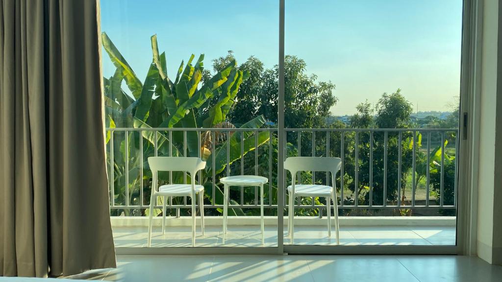 baan thammada - Habitación Doble Con Balcón