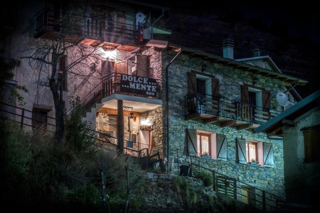 Budova, kde se bed and breakfast nachází