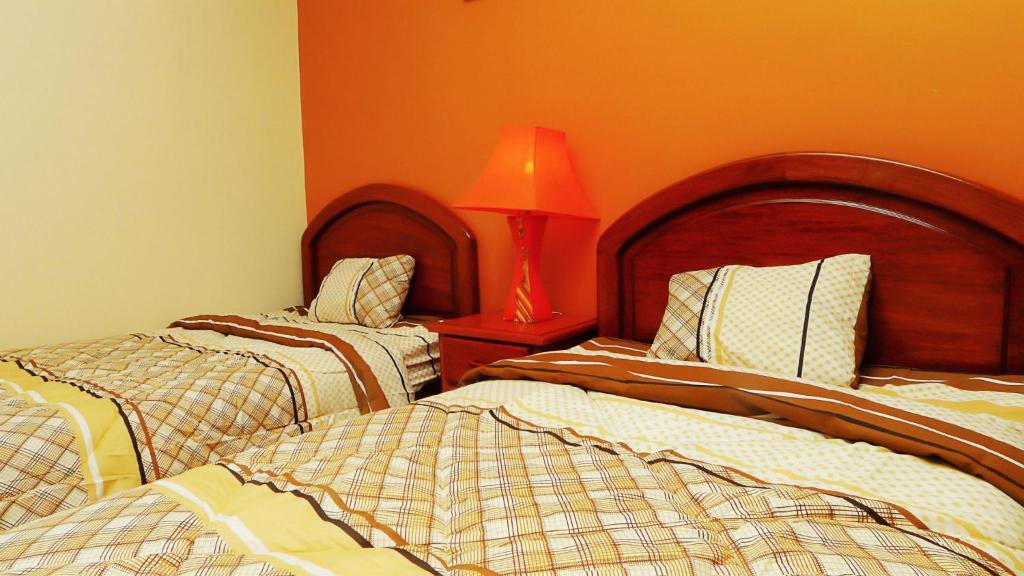 Hotel Costa Norteにあるベッド