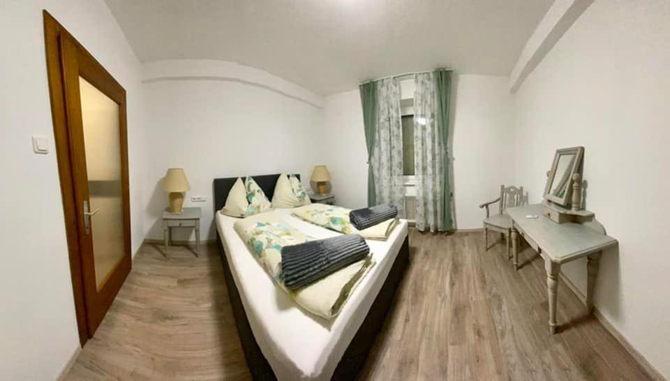 A bed or beds in a room at Casa Cristina