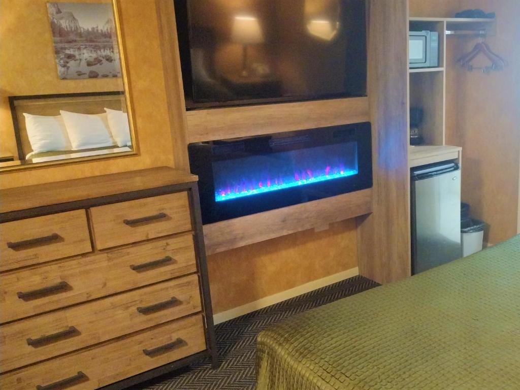 Kuchyň nebo kuchyňský kout v ubytování Cedar Lodge
