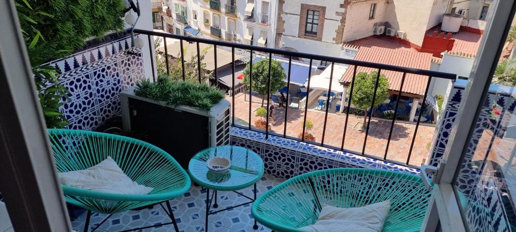 Balkon lub taras w obiekcie old town Marbella