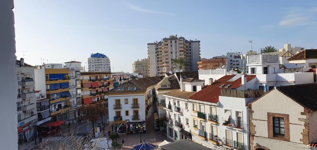 Widok na miasto Marbella z tego apartamentu