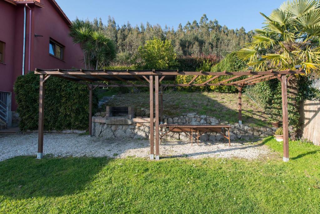 Zahrada ubytování Casa de Sabela