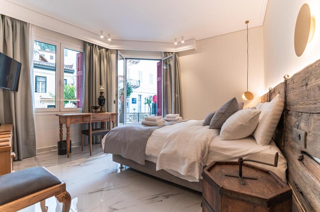 Posteľ alebo postele v izbe v ubytovaní Silo Luxury Rooms